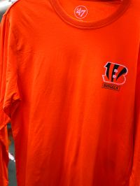 Cincinnati Bengals Orange Long Sleeve